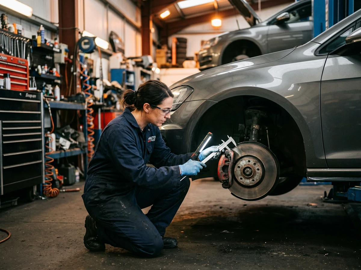 Inspection et remplacement de freins automobile